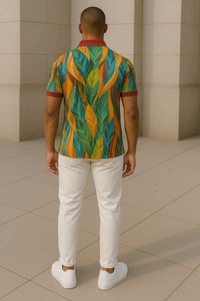Floral Safari Polo